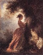 Jean-Honore Fragonard Souvenir oil painting
